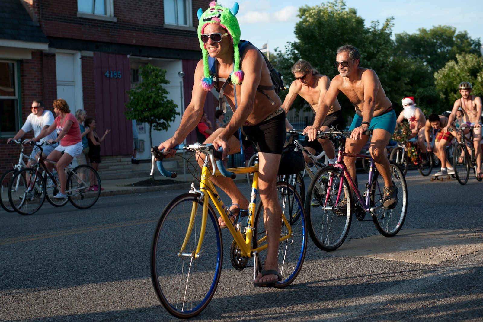 2015 World Naked Bike Ride in St. Louis